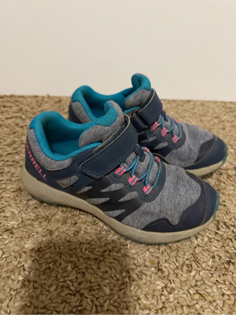 Merrell Kids' Navy & Teal Athletic Sneakers